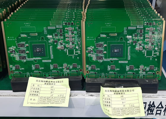 برد PCB ISO FR4 چند لایه HDI ، برد مدار چاپی الکترونیکی 6 لایه 8 لایه