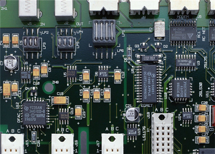 مونتاژ PCB سبز از طریق سوراخ ، مونتاژ برد مدار الکترونیکی