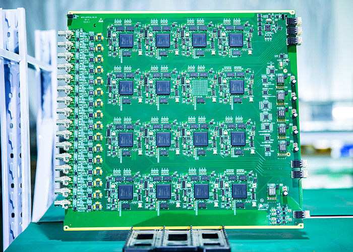 سرامیک ورق OSP PCB اولیه نمونه ، از طریق مونتاژ PCB سوراخ